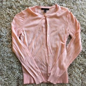 Banana Republic Peach Cardigan